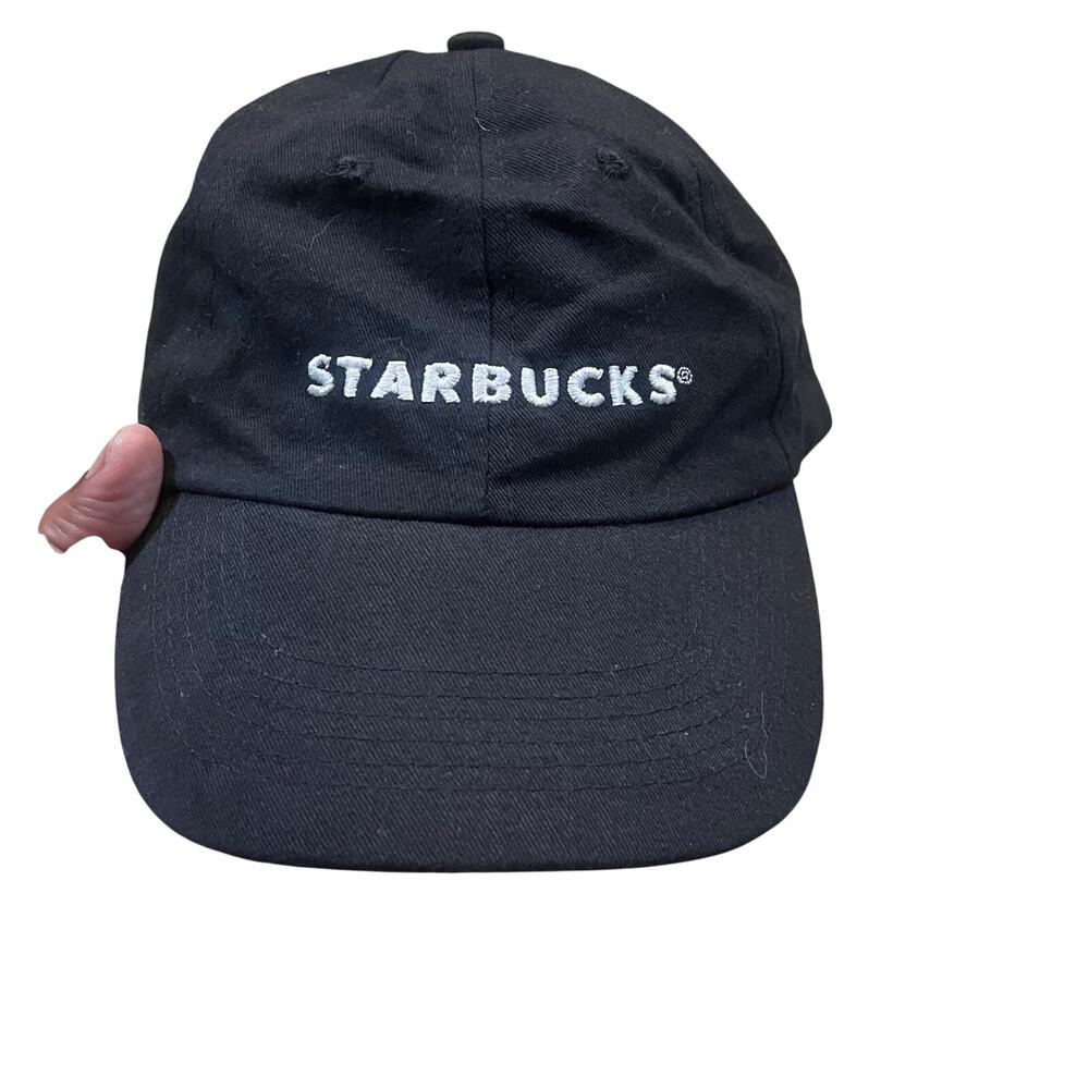 Starbucks Black Logo Hat Adjustable Strapback Dad Cap Unisex